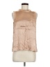 Boston Proper 100% Viscose Tan Sleeveless Blouse Size M - photo 1