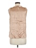 Boston Proper 100% Viscose Tan Sleeveless Blouse Size M - photo 2