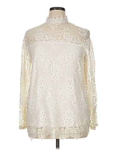 Truself Long Sleeve Blouse (view 1)
