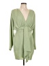 ASOS 100% Polyester Green Cocktail Dress Size 10 - photo 1