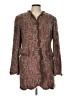 RENA LANGE Tweed Brown Coat Size L (estimated) - photo 1