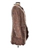 RENA LANGE Tweed Brown Coat Size L (estimated) - photo 4