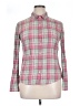 James Perse Plaid Pink Long Sleeve Button-Down Shirt Size XL (4) - photo 1