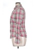 James Perse Plaid Pink Long Sleeve Button-Down Shirt Size XL (4) - photo 5