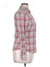 James Perse Plaid Pink Long Sleeve Button-Down Shirt Size XL (4) - photo 4
