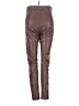 Aqua 100% Polyurethane Brown Casual Pants Size S - photo 2