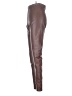 Aqua 100% Polyurethane Brown Casual Pants Size S - photo 5