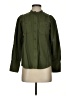 Point Sur Solid Green Long Sleeve Button-Down Shirt Size XXS - photo 1
