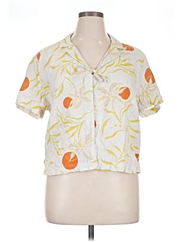 Calypso St. Barth Short Sleeve Blouse (view 1)