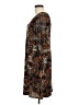 Connected Apparel Animal Print Brown Cocktail Dress Size 6 - photo 5