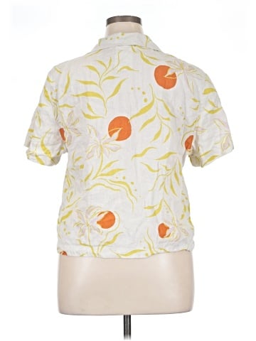 Calypso St. Barth Short Sleeve Blouse (view 2)