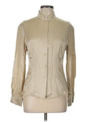 Armani Collezioni Long Sleeve Blouse (view 1)