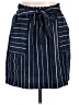 Have 100% Polyester Stripes Blue Casual Skirt Size L - photo 1