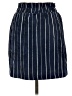 Have 100% Polyester Stripes Blue Casual Skirt Size L - photo 2