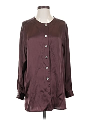 The Limited 3/4 Sleeve Silk Top (view 1)