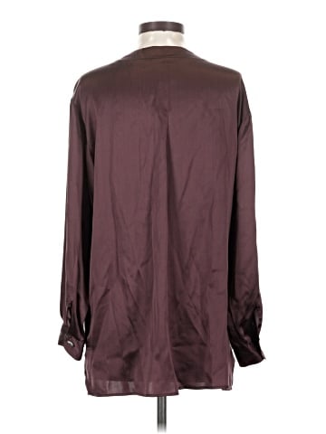 The Limited 3/4 Sleeve Silk Top (view 2)