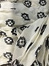 Foxcroft 100% Cotton Print Ivory 3/4 Sleeve Button-Down Shirt Size 4 - photo 7