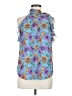 Veronica Beard 100% Silk Blue Sleeveless Silk Top Size 6 - photo 1