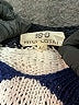 Nili Lotan 100% Cotton Stripes Blue Pullover Sweater Size XS - photo 7