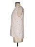Pixley 100% Polyester Stars Pink Sleeveless Blouse Size S - photo 5