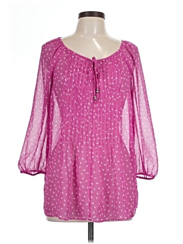 Charter Club 3/4 Sleeve Blouse (view 1)