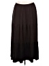 Elementz Solid Black Casual Skirt Size 1X - photo 1