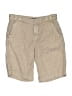 Level 99 Solid Tan Khaki Shorts Size 6 - photo 1