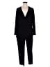 Lou & Grey Solid Black Jumpsuit Size XL - photo 1