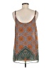 CAbi 100% Polyester Orange Sleeveless Top Size M - photo 2