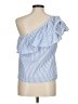 Vineyard Vines 100% Cotton Blue Sleeveless Blouse Size 8 - photo 2