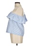 Vineyard Vines 100% Cotton Blue Sleeveless Blouse Size 8 - photo 5