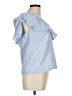 Vineyard Vines 100% Cotton Blue Sleeveless Blouse Size 8 - photo 4