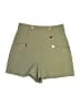 Zara Solid Green Shorts Size M - photo 1