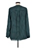 Laundry by Shelli Segal 100% Polyester Houndstooth Teal Long Sleeve Blouse Size M - photo 2