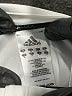 Adidas 100% Polyester White Track Jacket Size M - photo 6