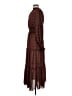 Max Studio 100% Polyester Brown Casual Dress Size M - photo 5
