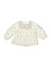 Zara Ivory 3/4 Sleeve Blouse Size 9-12 mo - photo 1
