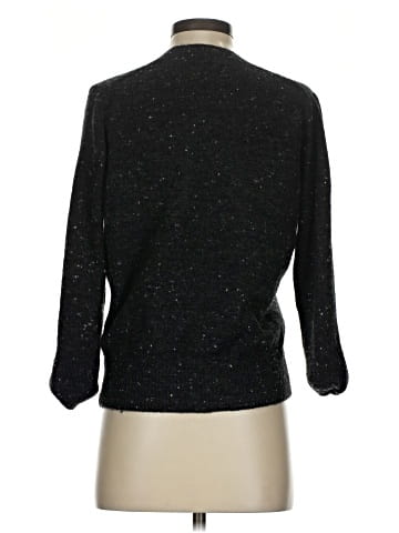 Madewell Donegal Wrap-Front Pullover Sweater in Coziest Yarn (view 2)