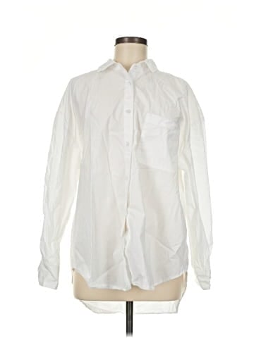 Edited Long Sleeve Button-Down Shirt (view 1)