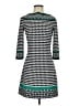 Max Studio Print Green Casual Dress Size XS - photo 1