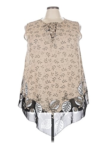 Denim 24/7 Sleeveless Blouse (view 1)