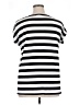Ellos Stripes Black Short Sleeve Top Size 14 - photo 2