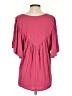 Bordeaux Pink Short Sleeve Top Size S - photo 2
