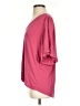 Bordeaux Pink Short Sleeve Top Size S - photo 5