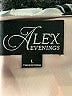 Alex Evenings 100% Polyester Black 3/4 Sleeve Blouse Size L - photo 7