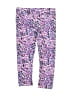 Hurley Print Purple Active Pants Size 4 - photo 2
