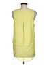 Maeve 100% Polyester Yellow Sleeveless Blouse Size 8 - photo 2