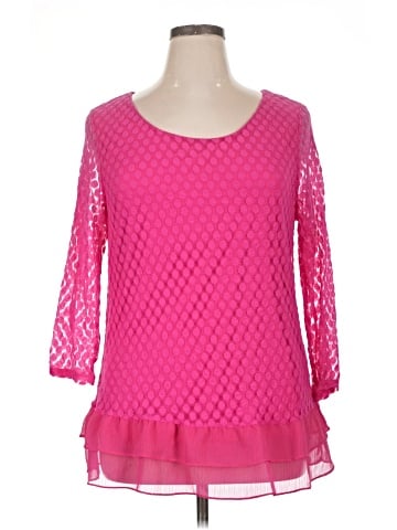 Style&Co 3/4 Sleeve Top (view 1)