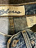 Express Bleus 100% Cotton Hearts Blue Jeans Size 5 - 6 - photo 4