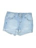 BLUE SPICE Blue Denim Shorts Size 5 - photo 1